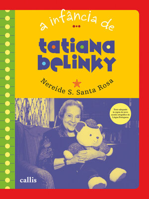 cover image of A infância de Tatiana Belinky